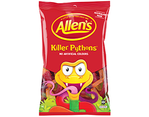 Killer Pythons – Allen’s 1kg