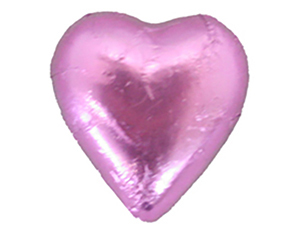 Chocolate Hearts Hot Pink