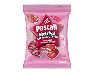 Pascall Sherbet Strawberry 192g