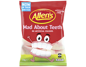 Allen's Mad About Teeth 170g