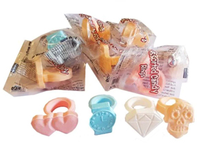 Novelty Candy Rings